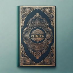 Create a book cover featuring an intriguing and mystical design