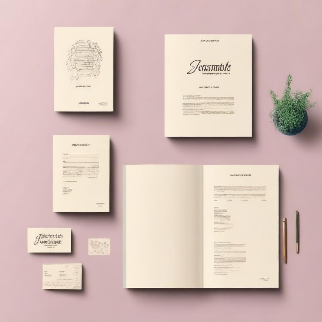 Create a brand identity photo set for 'Ansamble', a company that teaches music theory