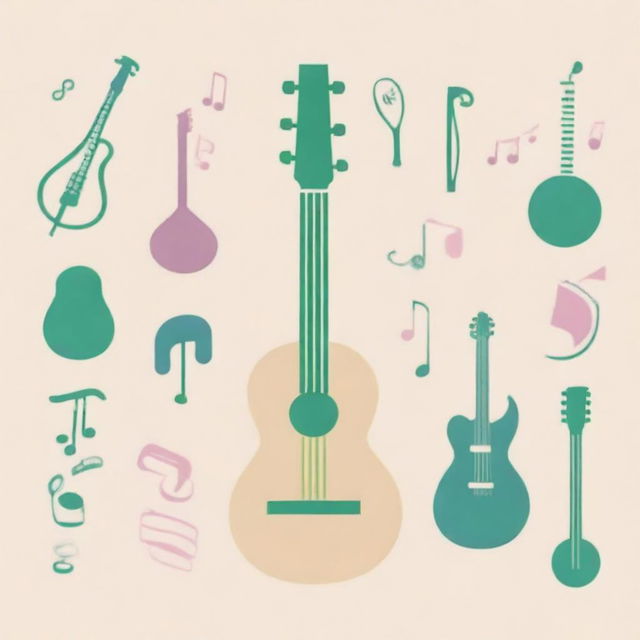 Create a set of Instagram, Facebook, and LinkedIn post photos for 'Ensamble', a company that teaches music theory