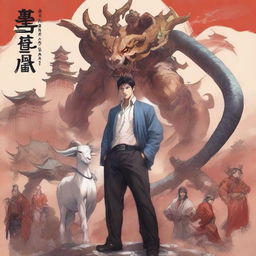 Design a novel cover for a book titled '游戏世界我重拳出击'