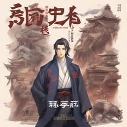 Design a novel cover for a book titled '游戏世界我重拳出击'