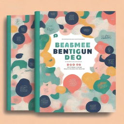 Sampul buku yang menarik dengan desain yang kreatif dan penuh warna