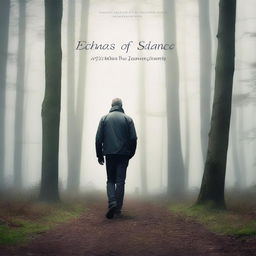 Create an image depicting 'Echoes of Silence: A Father's Journey'