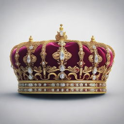 An image featuring a detailed and ornate crown, symbolizing royalty and power