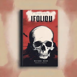 Design a vibrant and minimalist horror novel book cover titled 'Followed