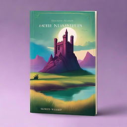 A beautiful and intriguing book cover featuring a mysterious landscape with a hidden castle in the background