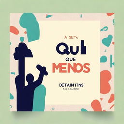 Create a book cover with the title 'A Seita, que dói menos'