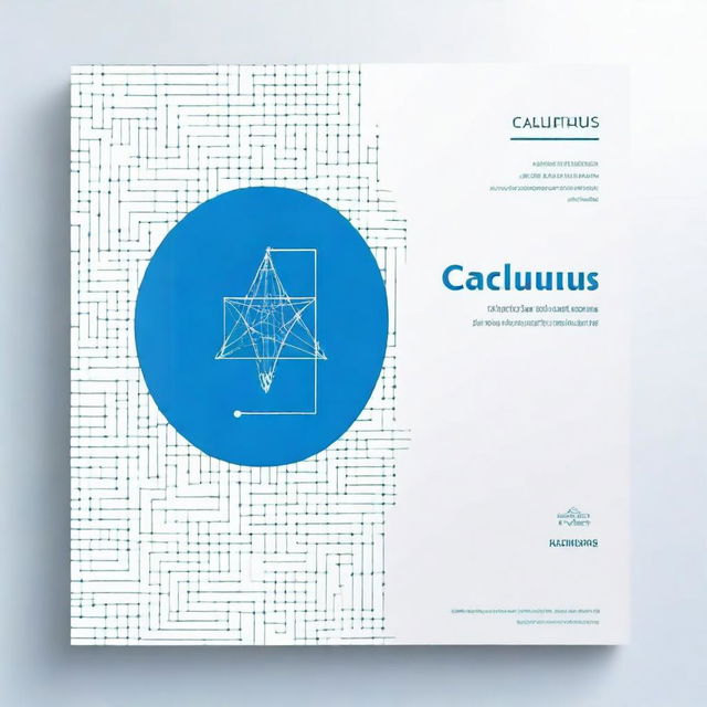 Create a book cover for a calculus textbook