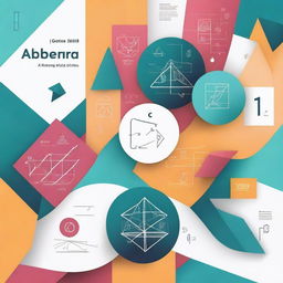 Create a cover for a Grade 12 Algebra textbook