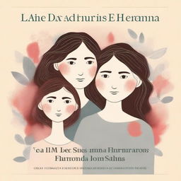 Portada de un libro que muestra a seis hermanas