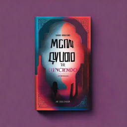 A captivating book cover design featuring an intriguing and mysterious scene with the title 'O Enigma do Tempo Esquecido'