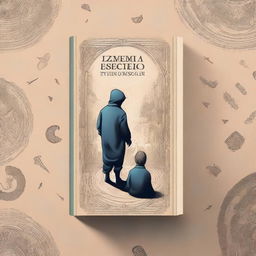 A captivating book cover design featuring an intriguing and mysterious scene with the title 'O Enigma do Tempo Esquecido'