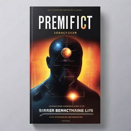 Create a visually striking cover design for a book titled 'Perfect Prompting: A Comprehensive Guide for Professionals' by Eric Agyemang Duah