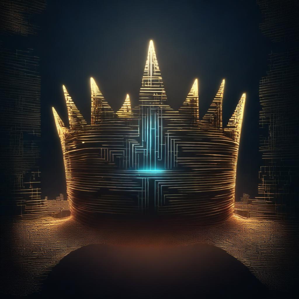 An abstract representation of 'Sovereign Code'