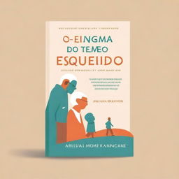 A book cover for 'O Enigma do Tempo Esquecido' focused on themes of coaching and mentorship