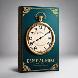 Create a best-seller book cover for 'O Enigma do Tempo Esquecido'