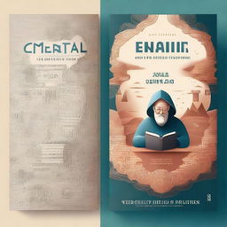 Design a captivating book cover for 'O Enigma do Tempo Esquecido'