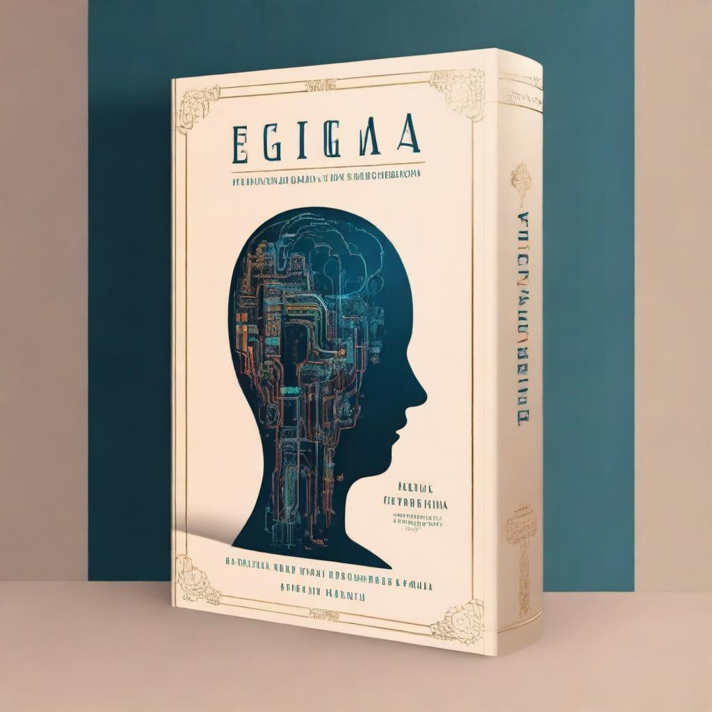 Design a compelling book cover for 'O Enigma do Tempo Esquecido'