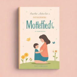 Create a book cover for a non-fiction book about motherhood