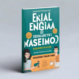 Design a thought-provoking book cover for 'O Enigma do Tempo Esquecido'