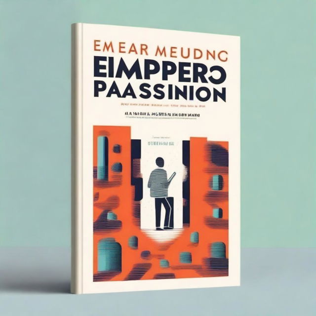 Diseñar una portada para el libro 'Emprendiendo con Pasión: Una Historia de Éxito' de Rubén Valladares