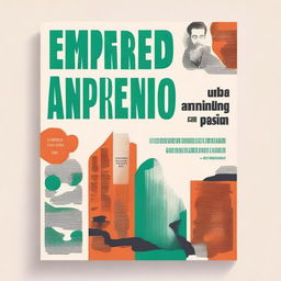 Diseñar una portada para el libro 'Emprendiendo con Pasión: Una Historia de Éxito' de Rubén Valladares