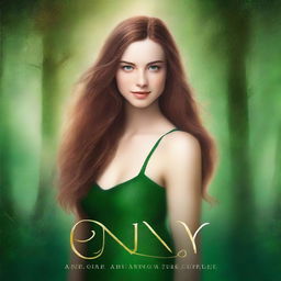 A book cover for a fantasy romance titled 'Envy's Embrace'