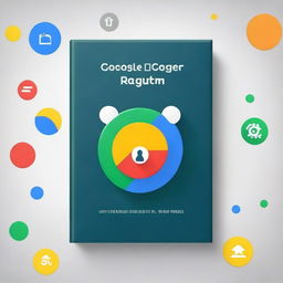 Create a book cover for a guide titled 'Unlocking Google’s Ranking Algorithm: A Webmaster’s Guide to Improving SEO'