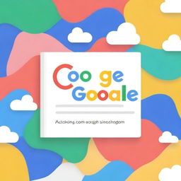 Create a detailed plain book cover with the title 'Unlocking Google’s Ranking Algorithm: A Webmaster’s Guide to Improving SEO'