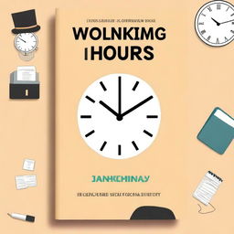 A book cover for 'Log Working Hours for Idiots'