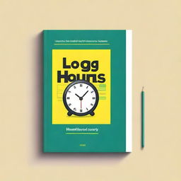 A book cover with the text 'Log Working Hours for Dummies'