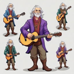 Create a detailed character illustration for a Dungeons & Dragons campaign