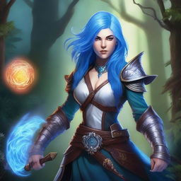 Alyssa White-Gluz reimagined as a Dungeons & Dragons character