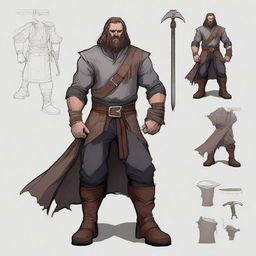 Create a detailed character illustration for a Dungeons & Dragons campaign