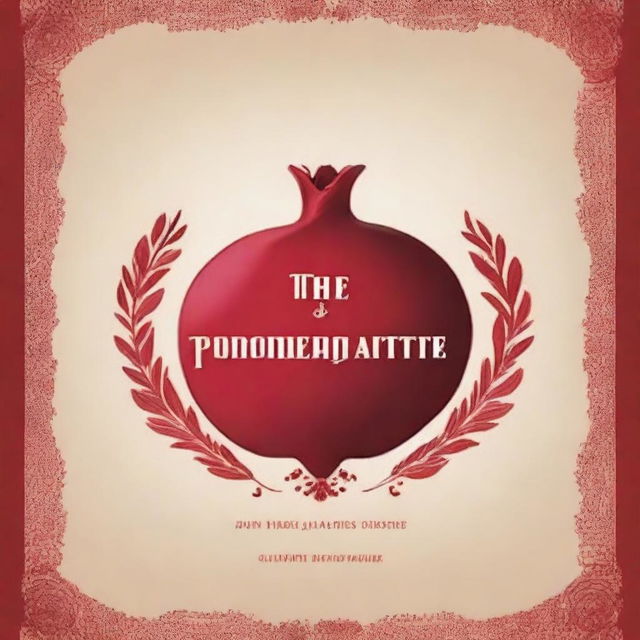 A captivating movie poster for a film titled 'The Pomegranate'