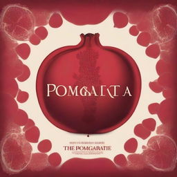 A captivating movie poster for a film titled 'The Pomegranate'