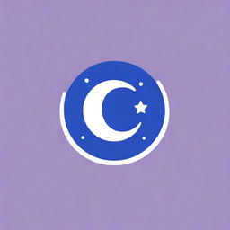 Create a logo featuring the letter 'C' with elements of stars, clouds, and a crescent moon