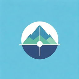 A logo for a Land Record Computerization Organization, incorporating elements of technology, growth, and record keeping. Use a palette of blues and greens for trust and innovation.