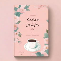 A book cover for a romantic novel titled 'Entre Pliês e Café com Chantili: Uma História de Amor em Seul