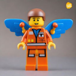 Create an image of a character named Firefly Steven from 'The Lego Movie 13: The Biodome'