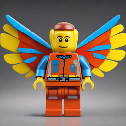 Create an image of a character named Firefly Steven from 'The Lego Movie 13: The Biodome'