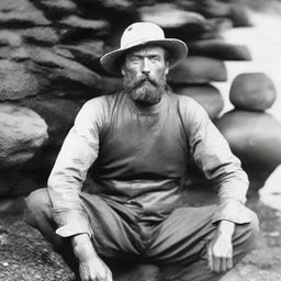 An English archaeologist named Joshua Arne Flinders, during an expedition on Pollepel Island, New York, discovered unusual vessels with liquid in Bannerman's Castle