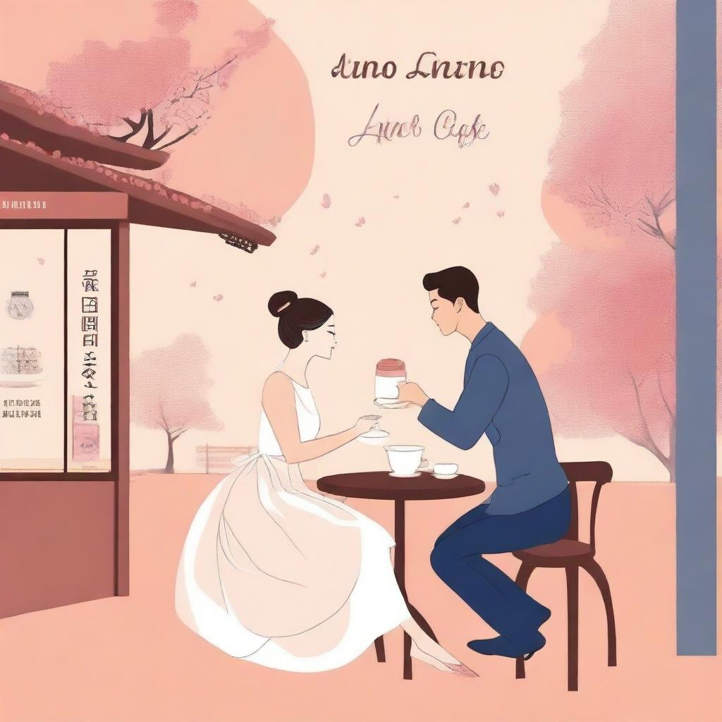 Create an image for the book titled 'Entre Pliês e Café com Chantili: Uma História de Amor em Seul'