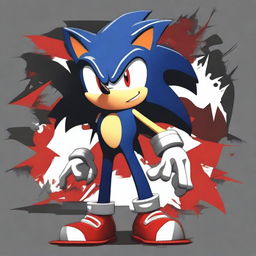 Create an image of Sonic