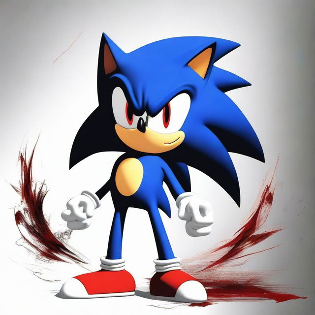 Create an image of Sonic