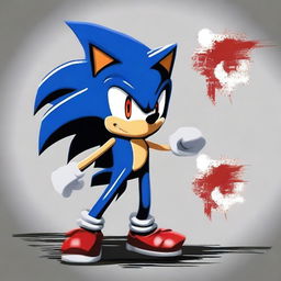 Create an image of Sonic