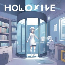 A book cover for a Hololive EN fanfiction