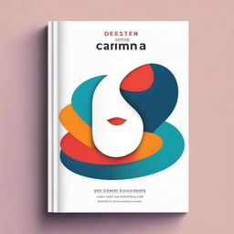 Uma capa de livro bem projetada e atraente, com um design visualmente impactante