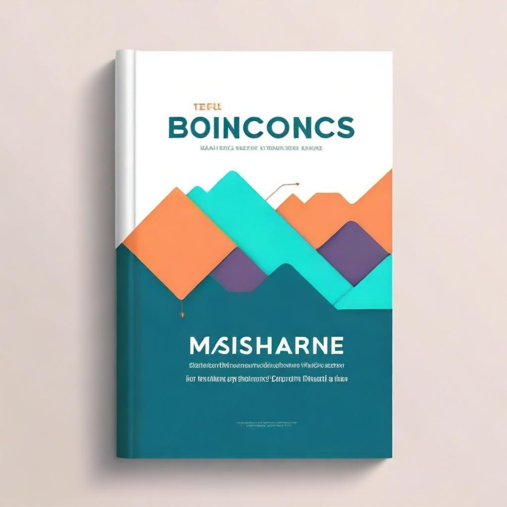 Create a cover for a book about economics