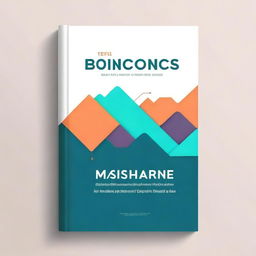 Create a cover for a book about economics